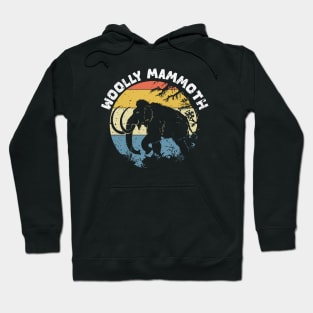 woolly mammoth animal vintage Hoodie